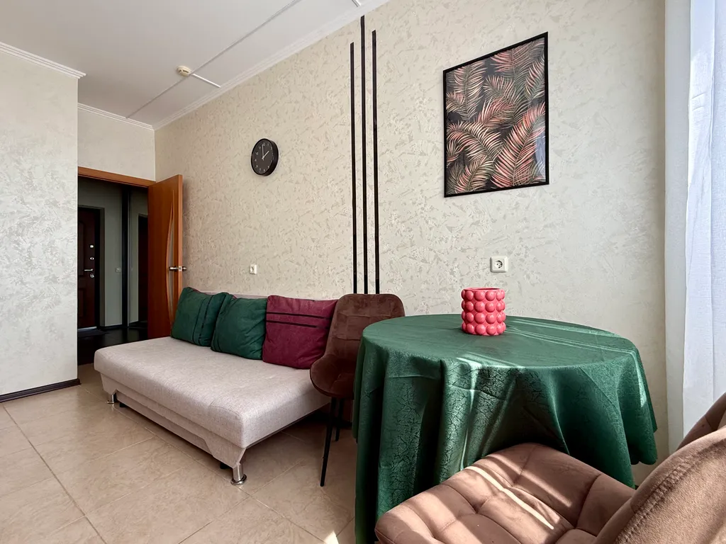 Уютные однокомнатные апартаменты в центре города