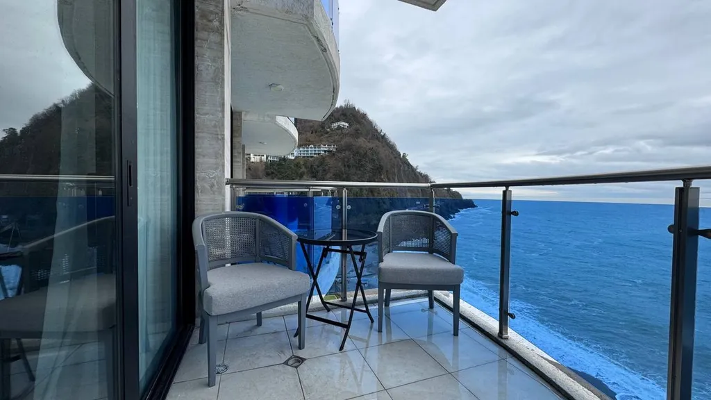 Студия 1004 в Панораме Квариати (Батуми, пригород) с выходом на пляж