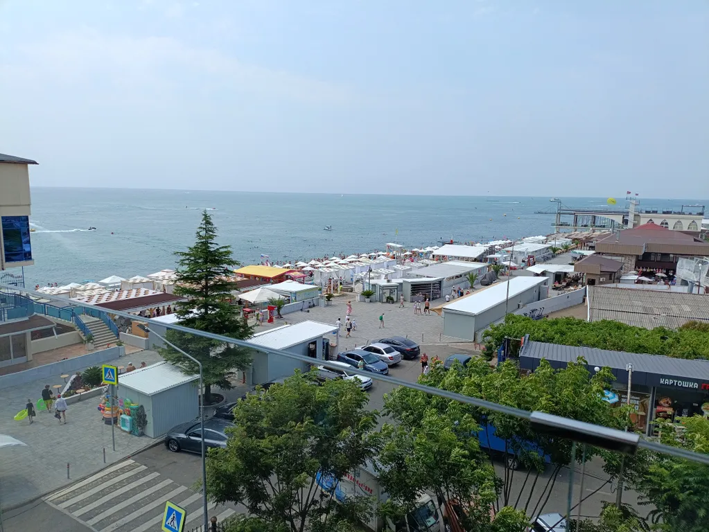 Квартира Квартира Апартамент мечты с прямым видом на море с просторного балкона — Лазаревское