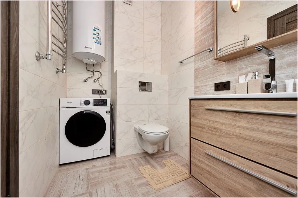 Теплая светлая квартира с видом на вулканы и озеро