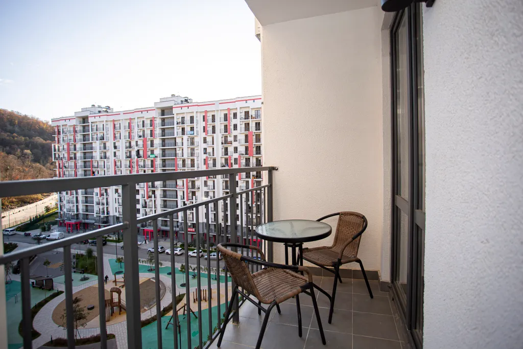 УК Атмосфера Квартира Крем-брюле с видом на горы