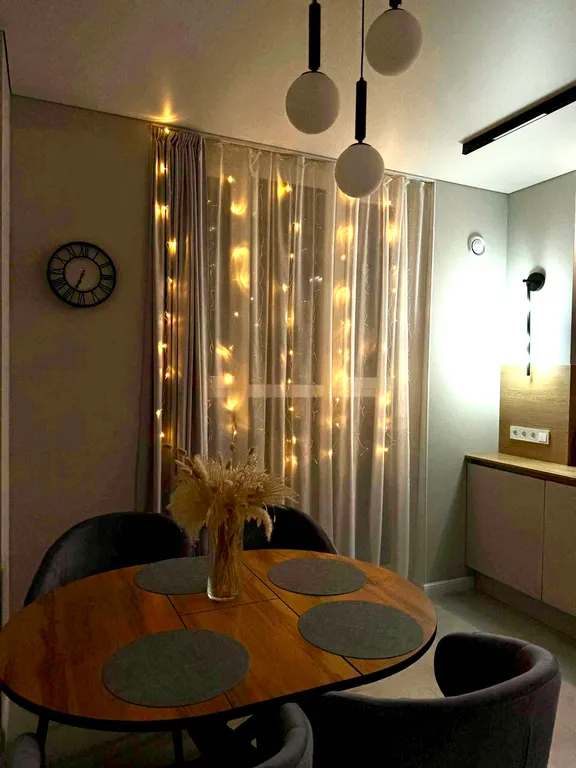 Семейная квартира с дизайнерским ремонтом и прекрасным видом из окон