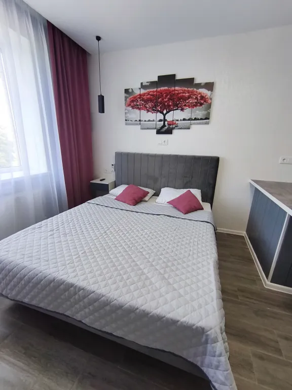 Студия с видом на стадион