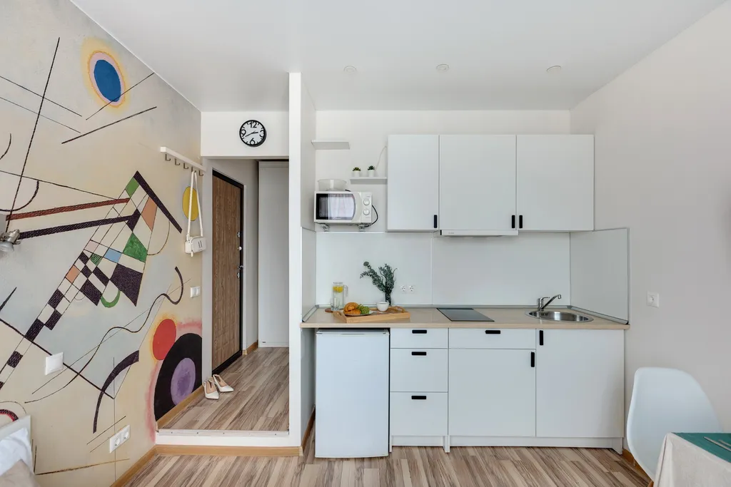 Современная студия в 19 минутах на машине от аэропорта Внуково