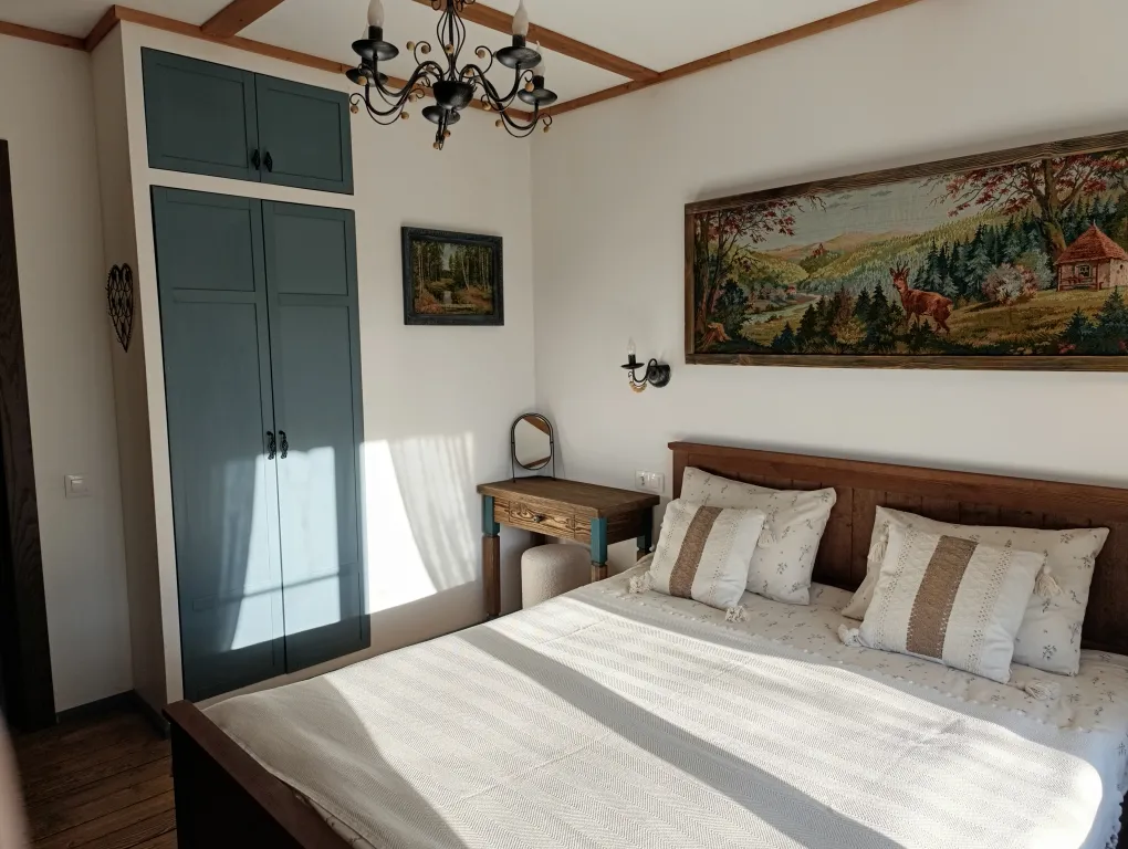 Шале с сауной на берегу реки