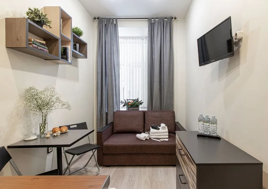 Квартира Квартира Двухъярусная студия на Васильевском острове — Санкт-Петербург