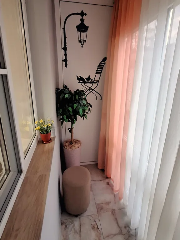 Однокомнатная квартира с верандой