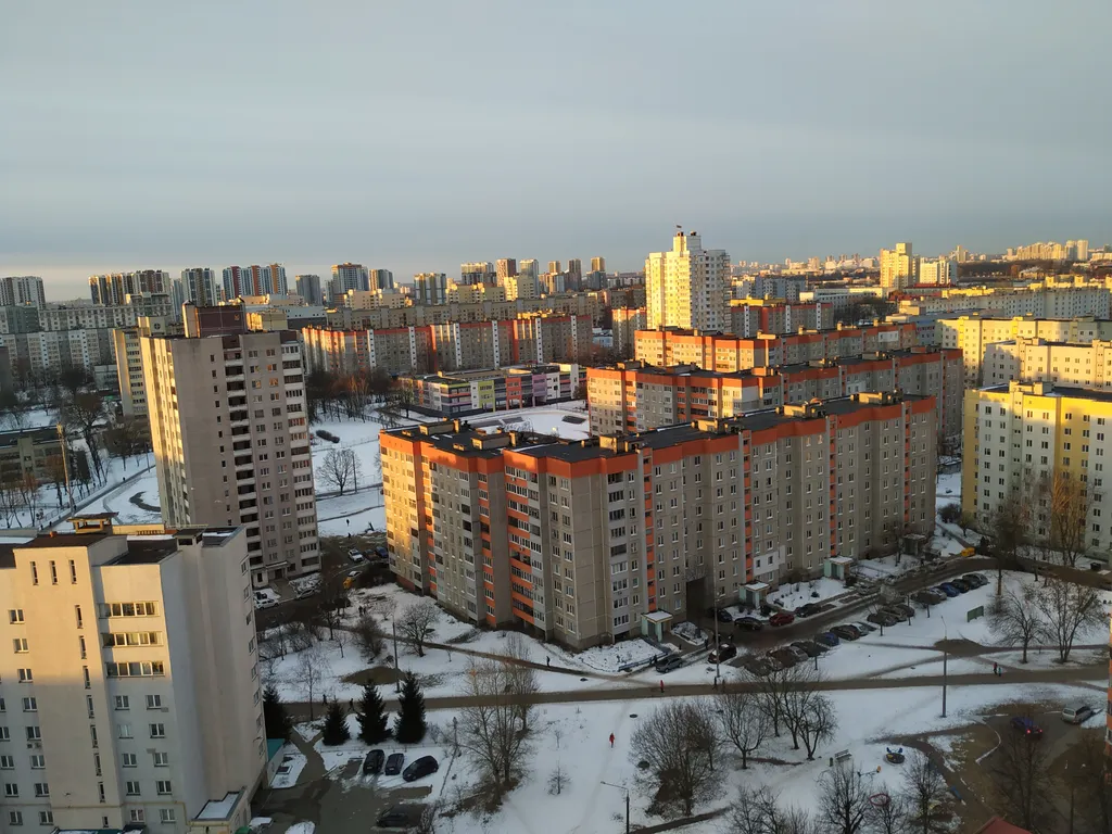 Квартира Большая 2-комнатная с шикарным видом около Вокзала — Минск