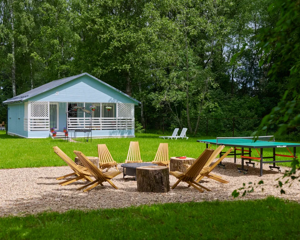 Дом 60m2, чан, кухня, Wi-Fi, теплый пол