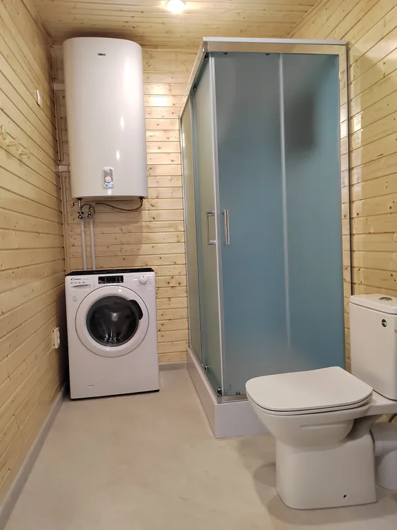 Коттедж Дом на берегу озера с банным чаном — Сокольники