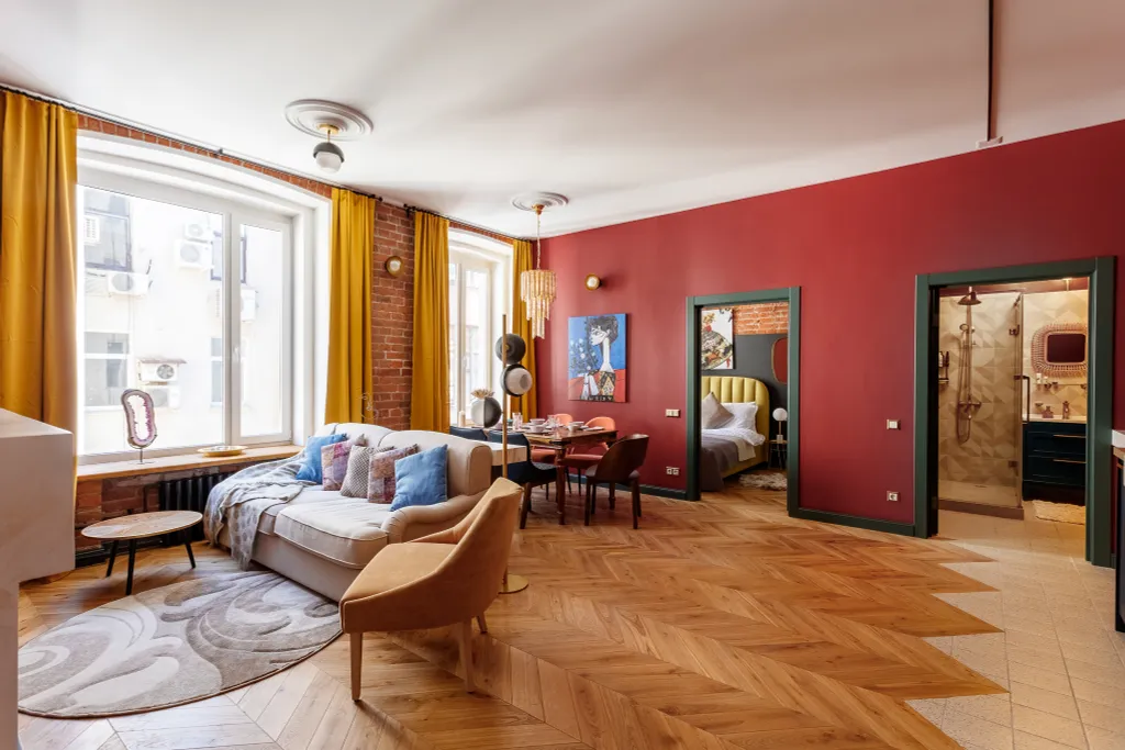 Квартира Тихая квартира с камином в центре — Москва