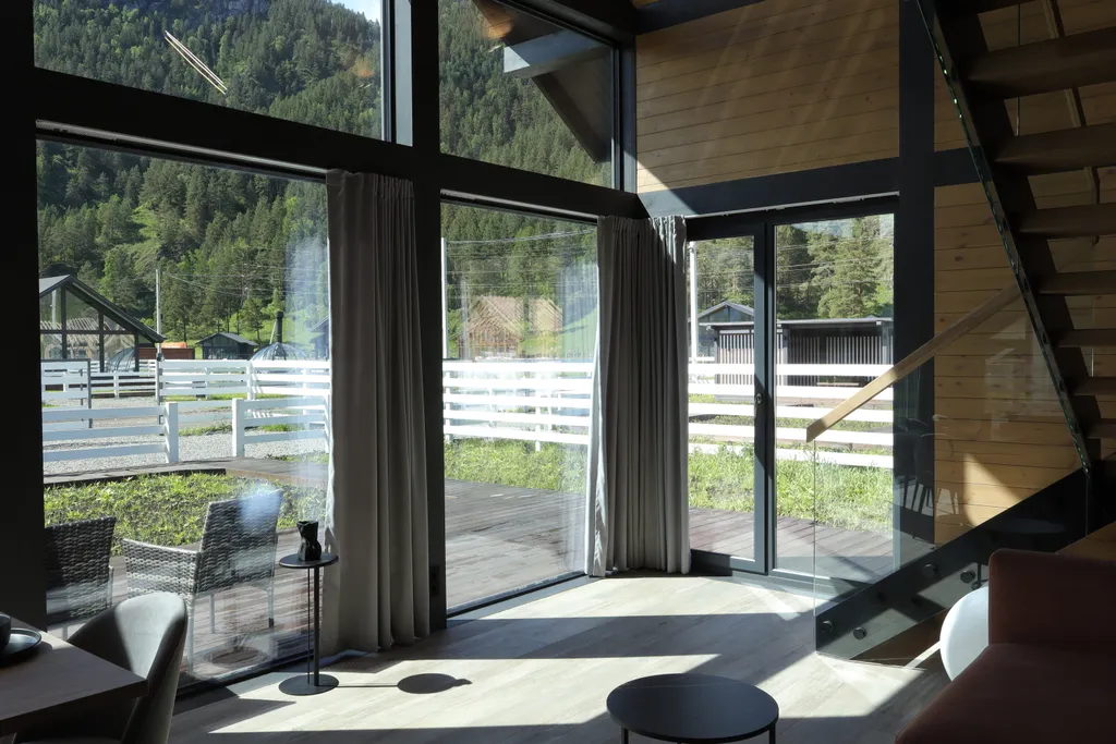 Дом с видом на горы