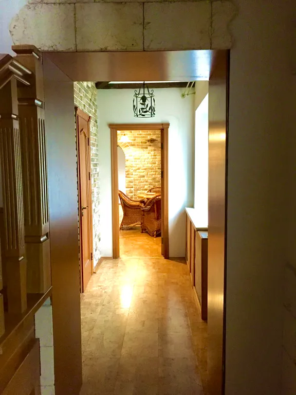 Коттедж Красивый дом с русской баней на дровах и теплым бассейном — Обухово