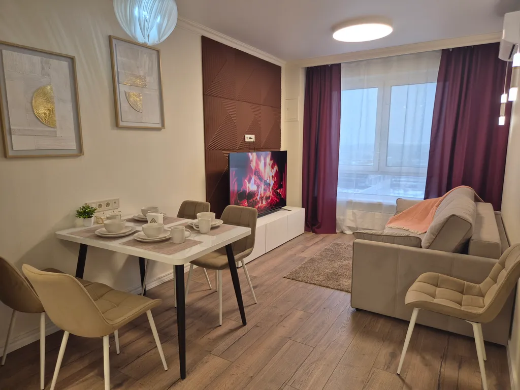 Квартира Уютная квартира с дизайнерским ремонтом — Москва