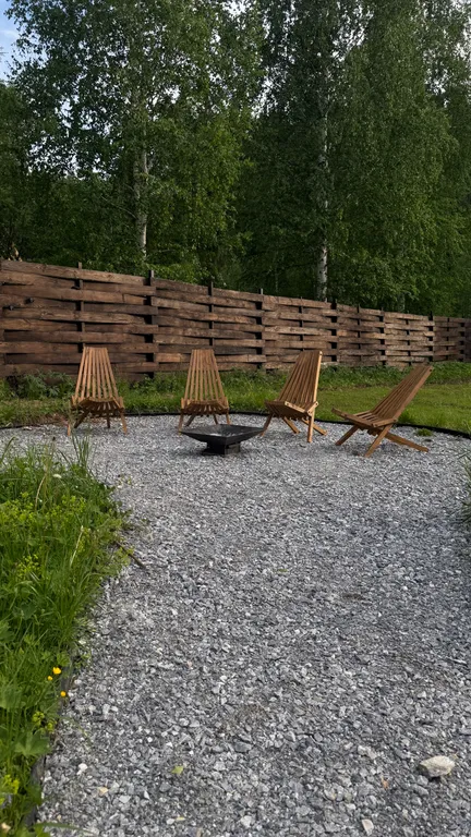 Шале с баней на дровах