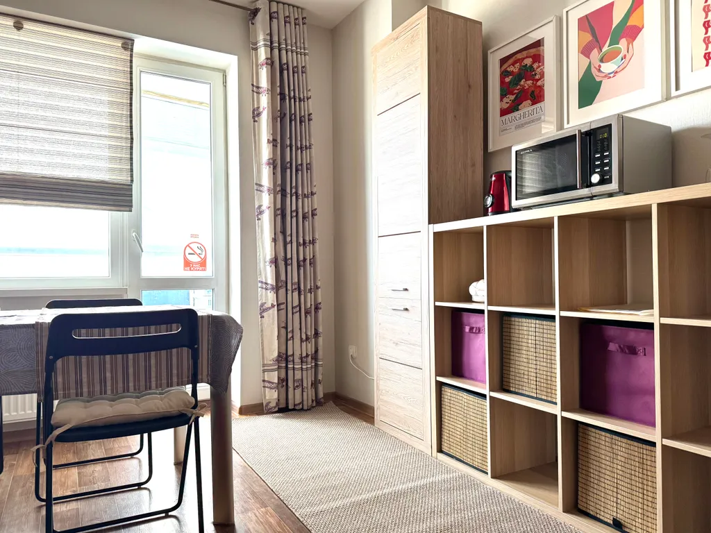 Комфортная двухкомнатная квартира на 23 этаже