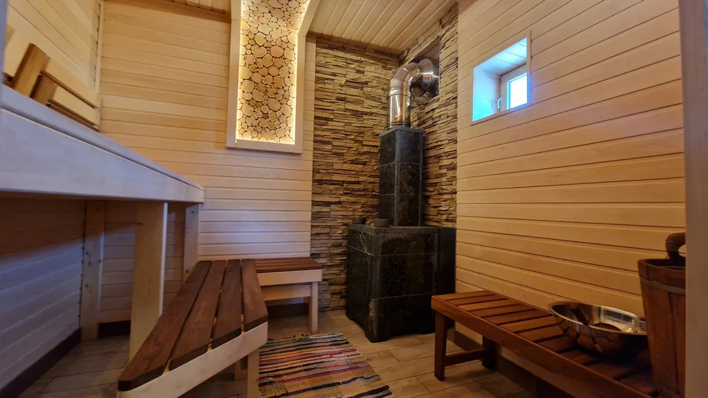 Коттедж Гостевой дом Паратунка с баней на дровах и бассейном — Термальный