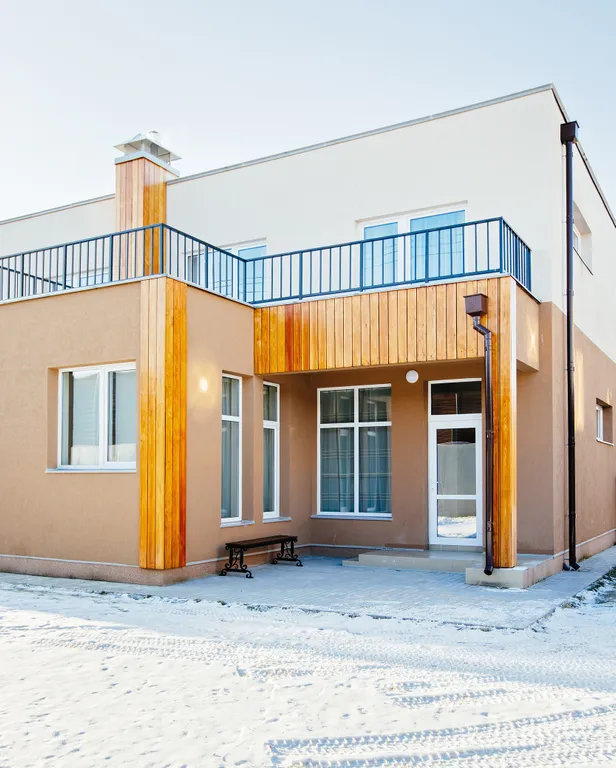 Таунхаус в свежем ветре, сорочаны