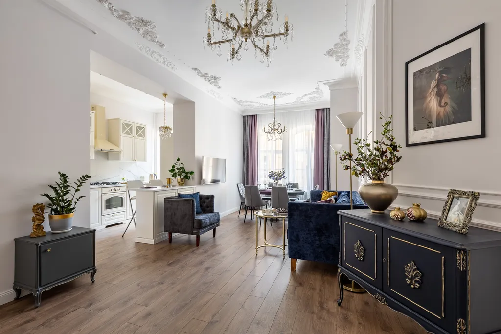 Квартира Квартира Винтажный апартамент — Санкт-Петербург