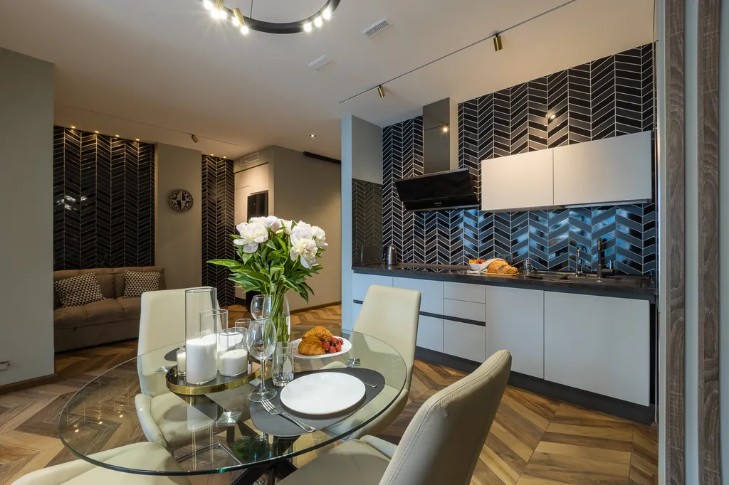 Двухкомнатная квартира с видом на море в Приморском Парке