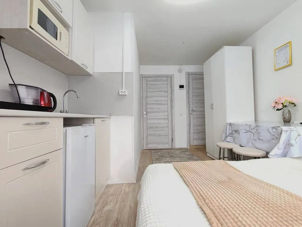 Уютная, светлая квартира-студия со всеми удобствами