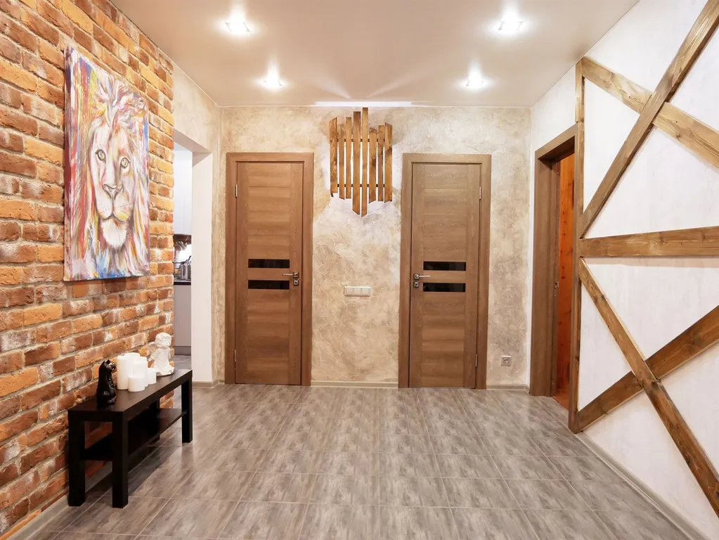 Квартира в брутальном стиле лофт