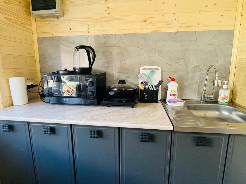 Новый деревянный домик