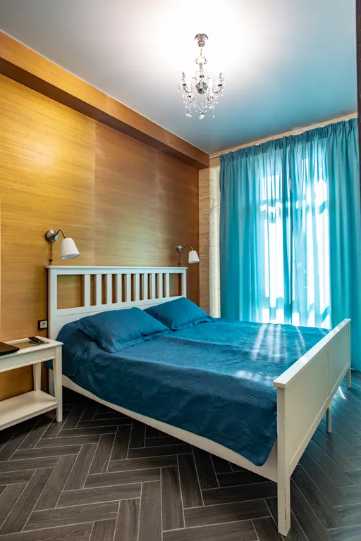 Апартамент с балконом и видом на горы №6