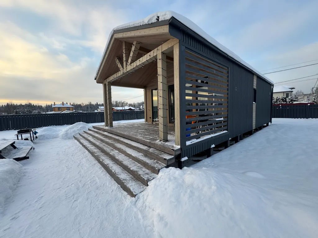 Веретенки барн хаус с русской баней