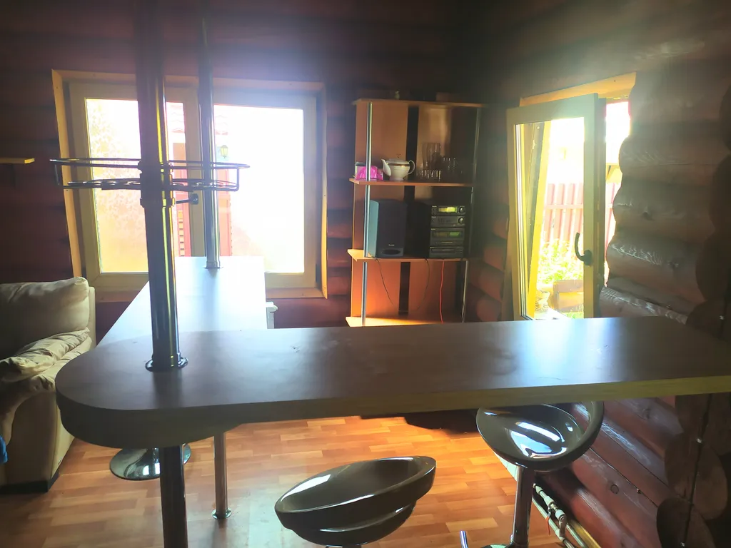 Дом с баней на дровах