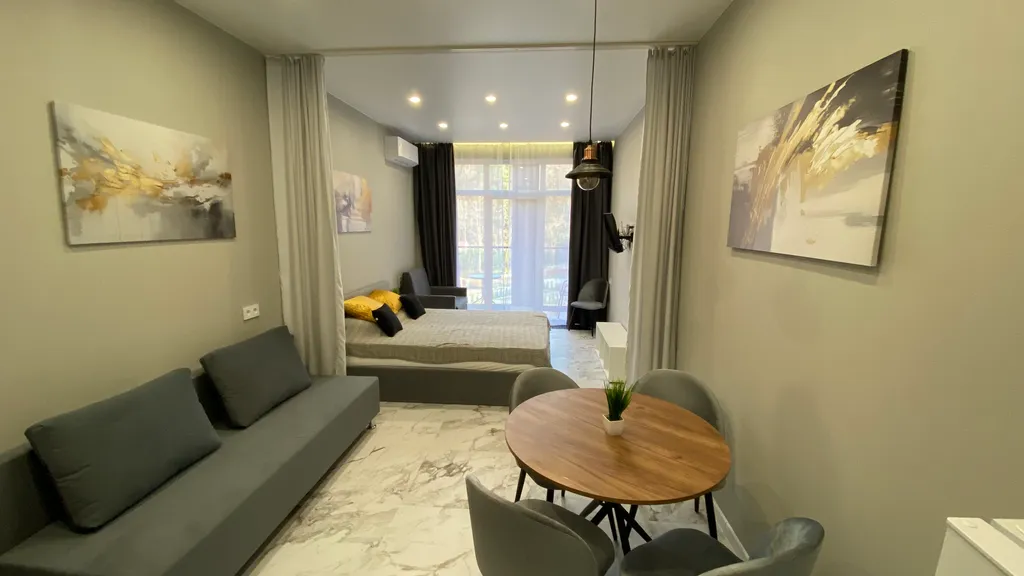 Квартира Просторная и Стильная Квартира в Жилом Комплексе «АллеяПарк» — Мамайский Перевал