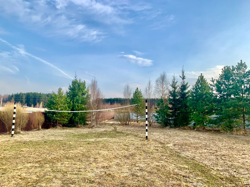 Коттедж Дом с камином, прудом и красивым закатом — Крюково