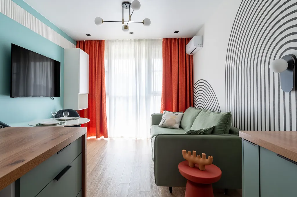 Квартира Дизайнерская квартира Real Apartments с одной спальней — Сочи