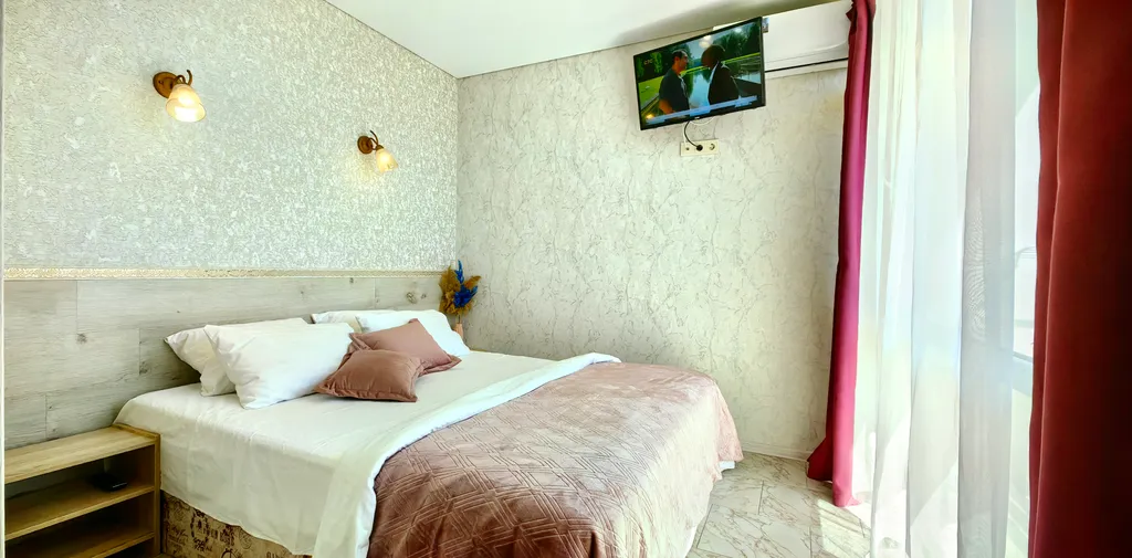 Квартира Квартира 2комн. Апарт автоном. Отоплен, кухня, стирка, балконы, изолированные спальни — Судак