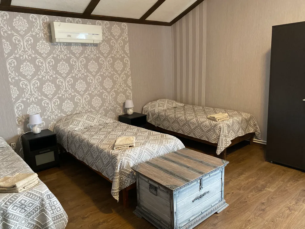 Уютный 4-х местный номер с удобствами на рыбалке