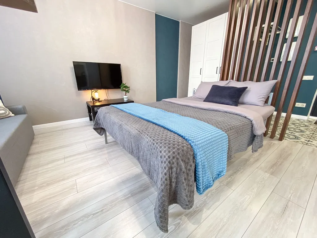 Студия с видом на Волгу