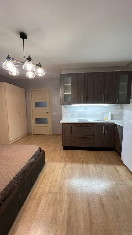 Квартира Квартира Студия у метро Ладожская для 2+1 гостей — Санкт-Петербург