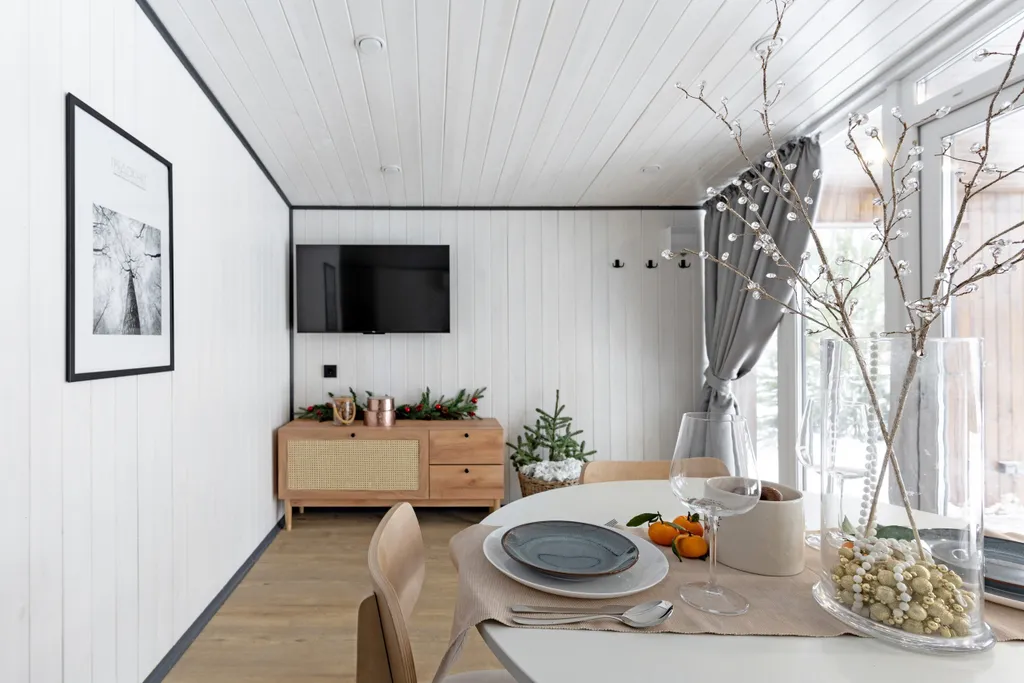 Семейный коттедж с 1 спальней