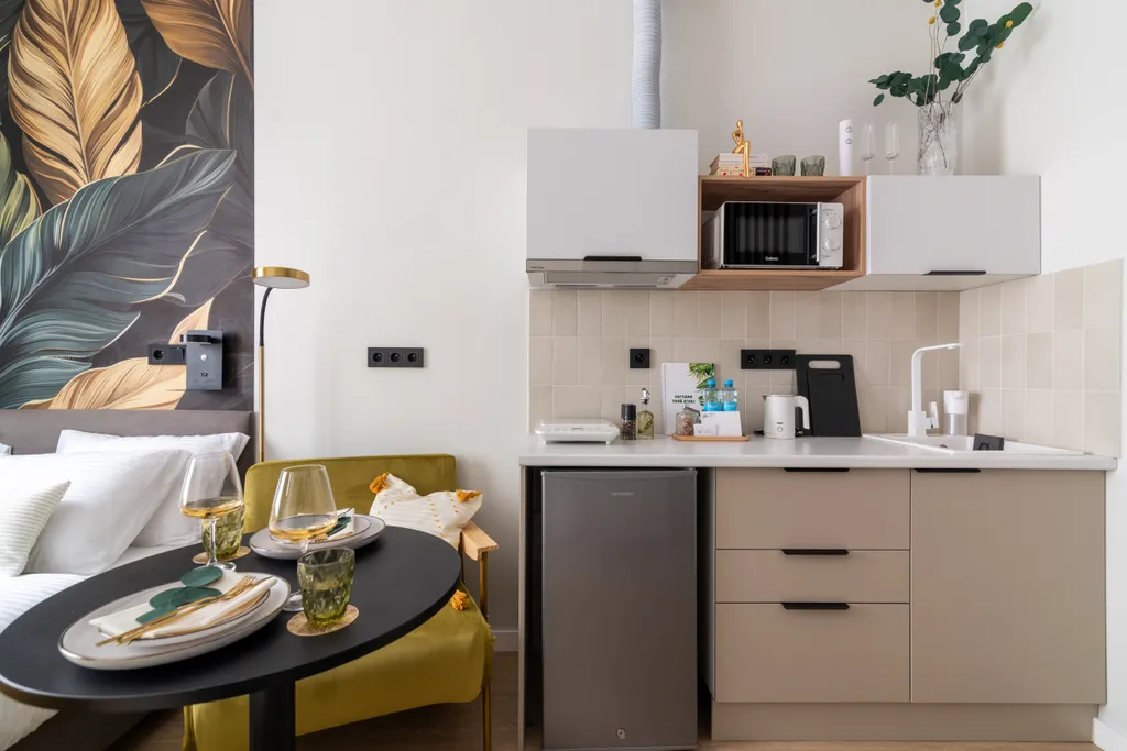 Квартира Квартира Студия с дизайнерским ремонтом — Москва