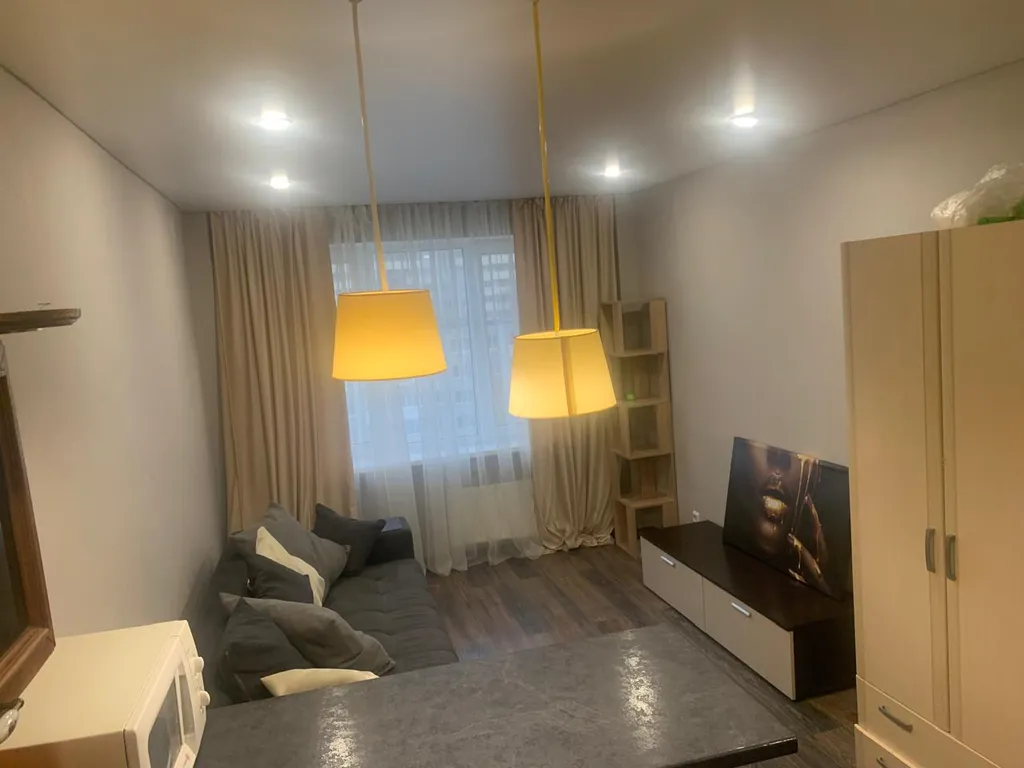 Уютная квартира-студия в новом, кирпично-монолитном доме — аренда посуточно в Псков