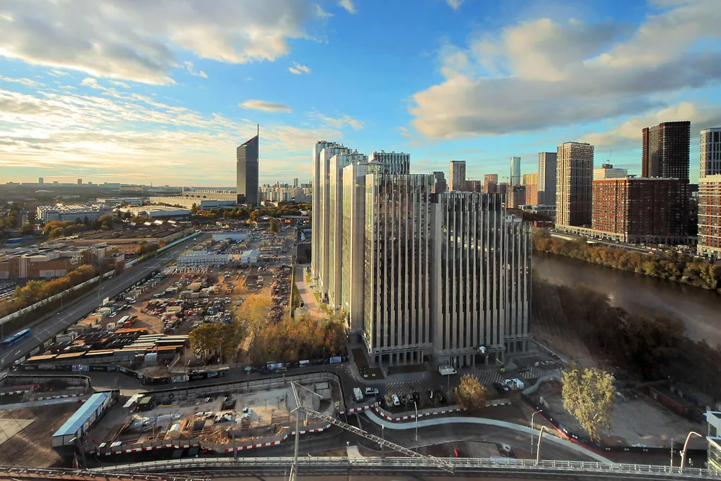 Квартира Просторная евро 3к квартира с видом на Москву-реку — Москва