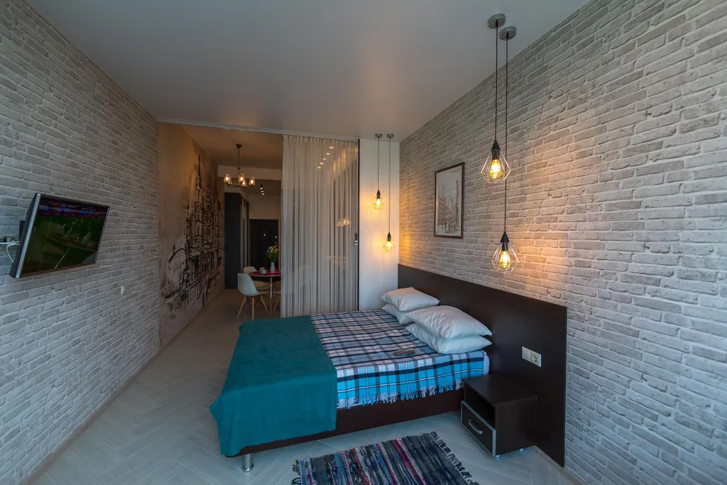 Квартира Квартира Современная студия Бирюза у моря — Адлер