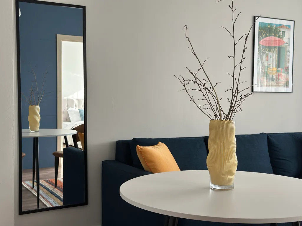 Квартира Яркая евродвушка Skyline напротив Мега центра — Алматы