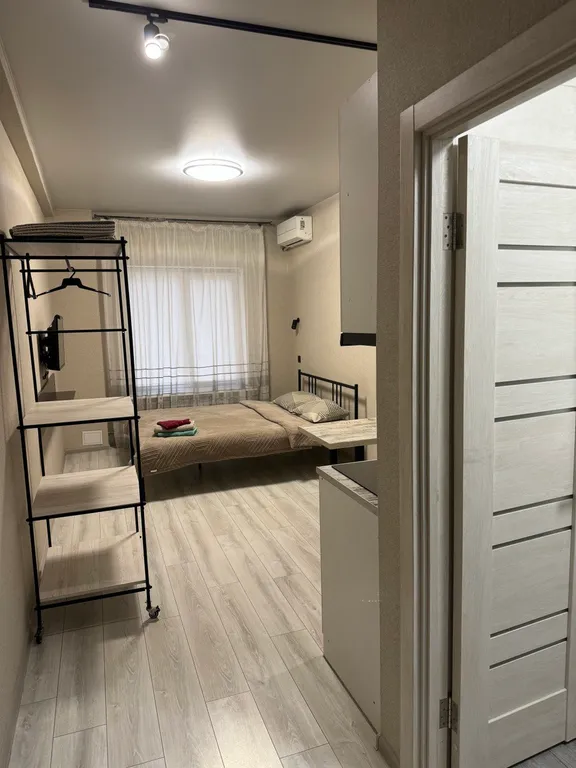 Светлая уютная студия со всем необходимым для приятного проживания