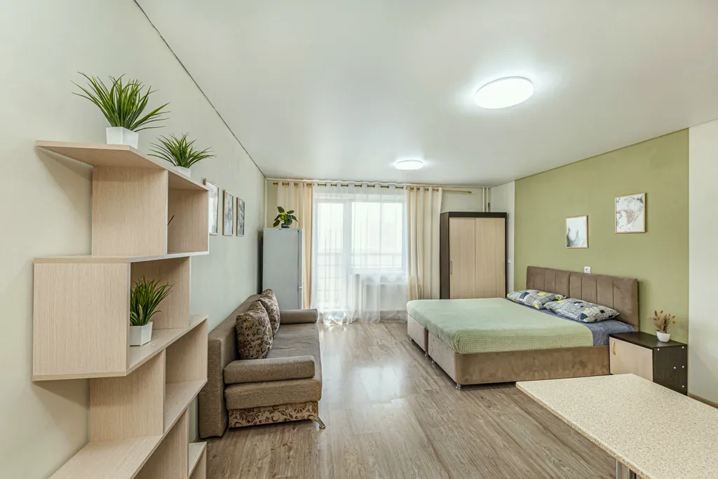 Квартира Уютная студия рядом с ЧелГУ в современном м-не Академ Riversaide — аренда посуточно в Челябинск