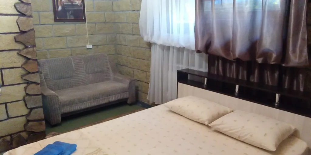 Уютный домик с зоной барбекю