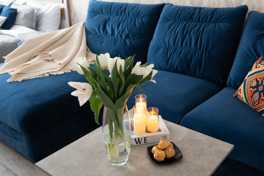 Квартира 1-комнатная квартира в центре города с панорамными окнами — Махачкала