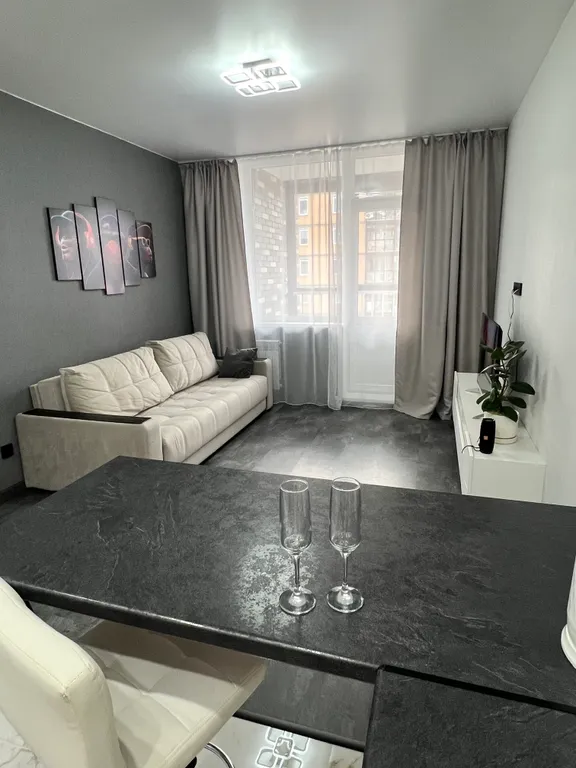 Квартира Квартира Новая квapтира с кухней-гостиной и отдельной комнатой в октябрьcком — Красноярск