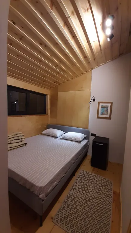 Домик в эко стиле с видом на горы