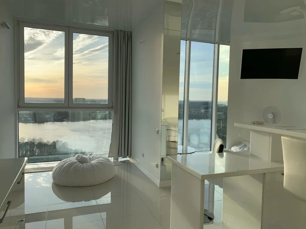Квартира Квартира Белая панорамная студия Dream Sky — Санкт-Петербург
